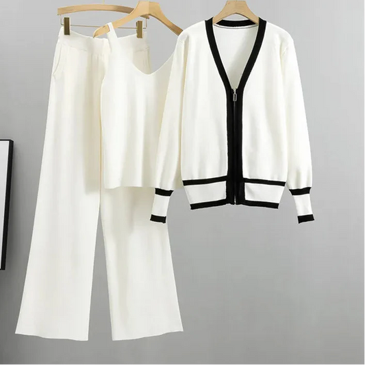 Pearl Women’s Relaxed Fit Cardigan With Matching Pants