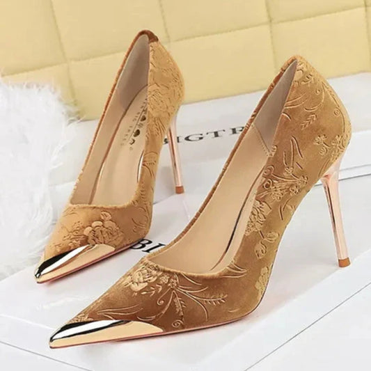Glittering Gaze Stiletto Heels