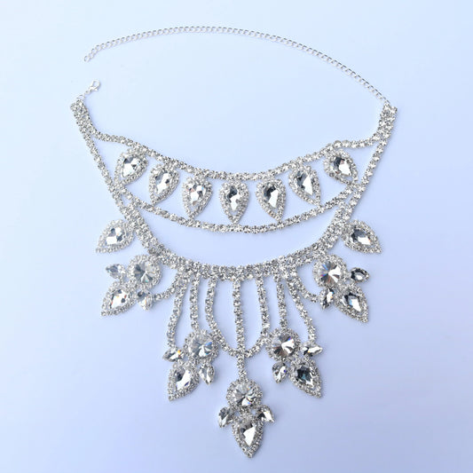 Glittering Heartstrings Necklace