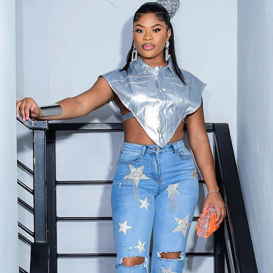 Another Story Of Us Crop Top