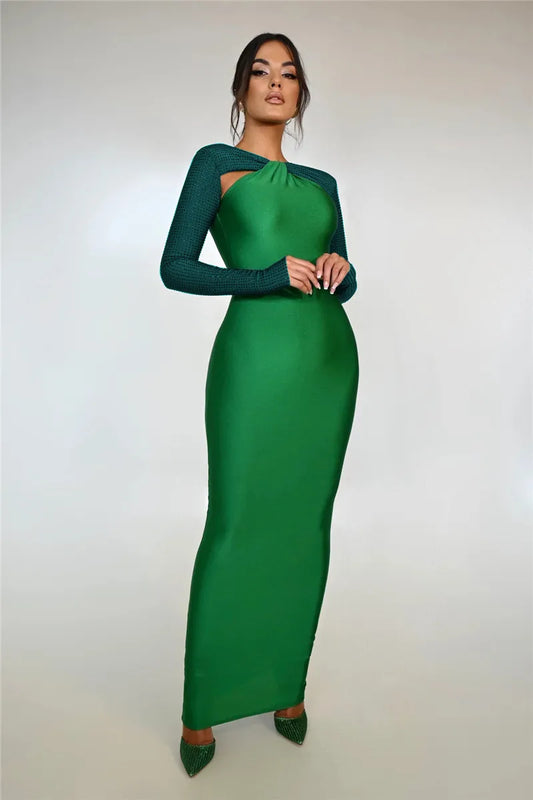 Wrapped Around My Finger Maxi Dress