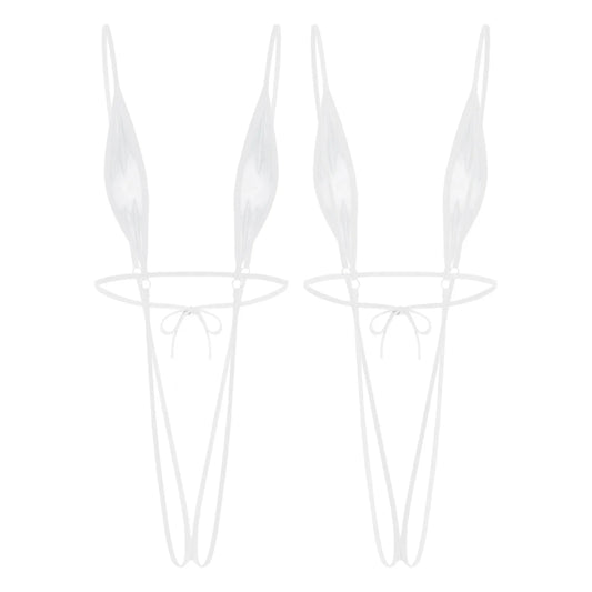 Heart Goes Numb Crotchless Lingerie