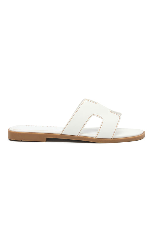 Sophia Sandals White
