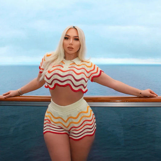 Ocean of Dreams Shorts Set