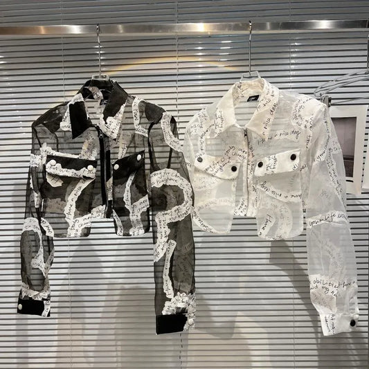 I Can't Afford Love Crop Jacket