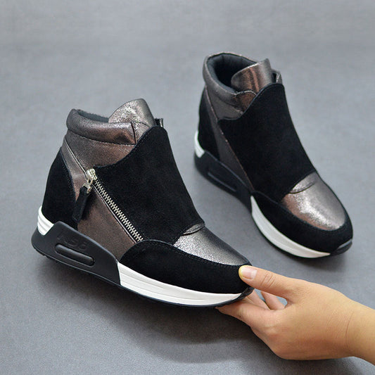 Beginning To End Wedges Sneakers