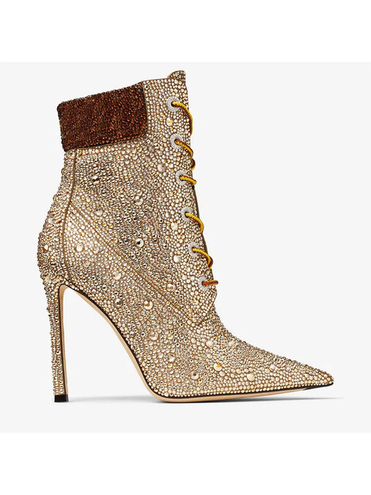 You Spark My Heart Ankle Boots