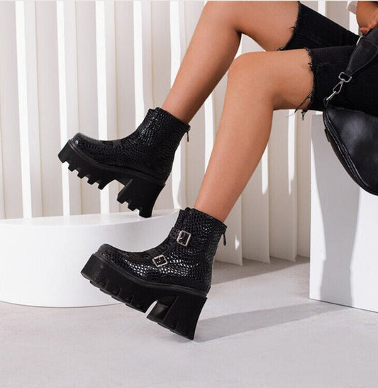 No Sudden Move Ankle Boots