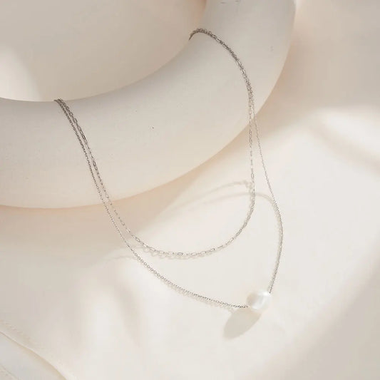 Fixing My Love Layered Pendant Necklace