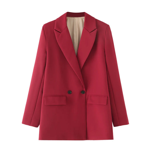 Dive Into The Deep End Blazer Elegant Coat