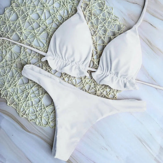 Sculpted Cut-Out Bikini – Floral Dream