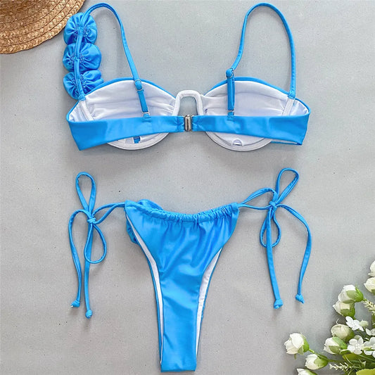 Sculpted Cut-Out Bikini – Vintage Chic