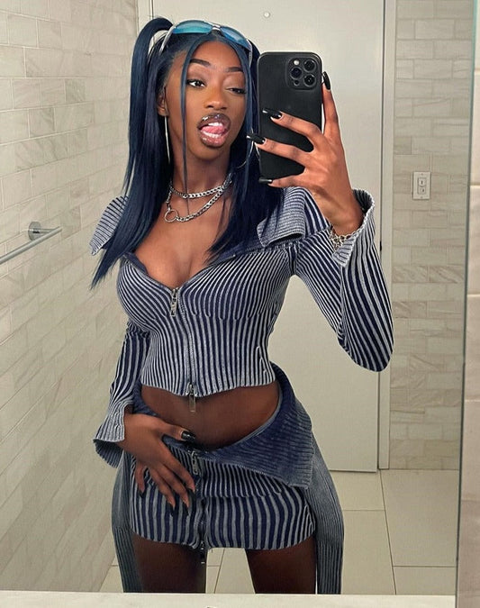 Miss The Days Crop Polished Jacket