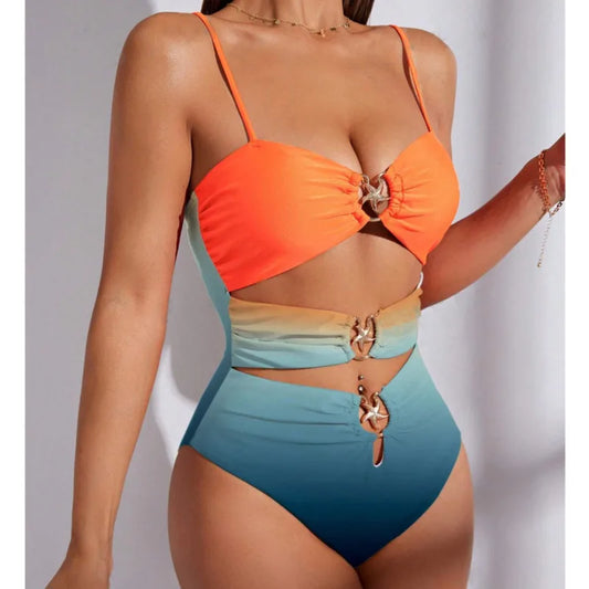 Gradient Push Crochet Layer