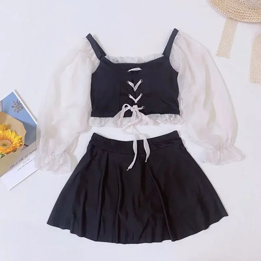 Elegant Swimsuit – Golden Hour