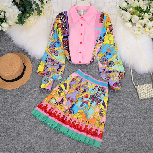 Used To Be Mad Love Skirt Set