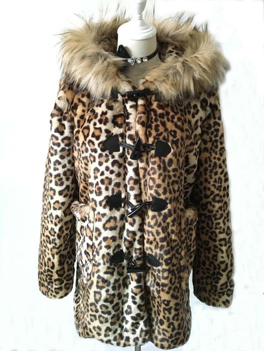 Wanderlust Leopard Faux Fur Coat