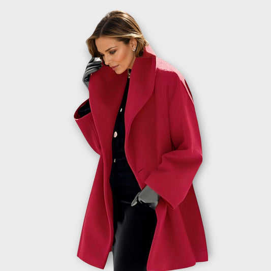 Maven Women's Coat | Oversized, Wide Collar