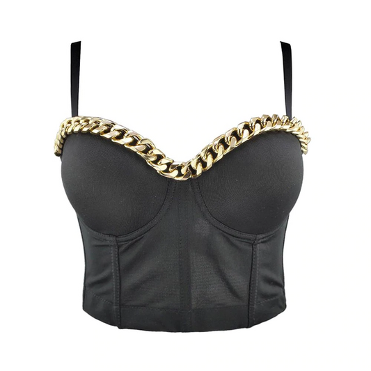 Women In Chain Crop Top