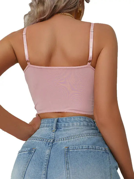 Butterfly Embroidered Bralette