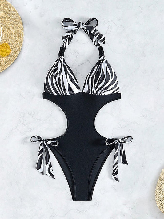 Refined High-Waist Bikini – Satin Glow