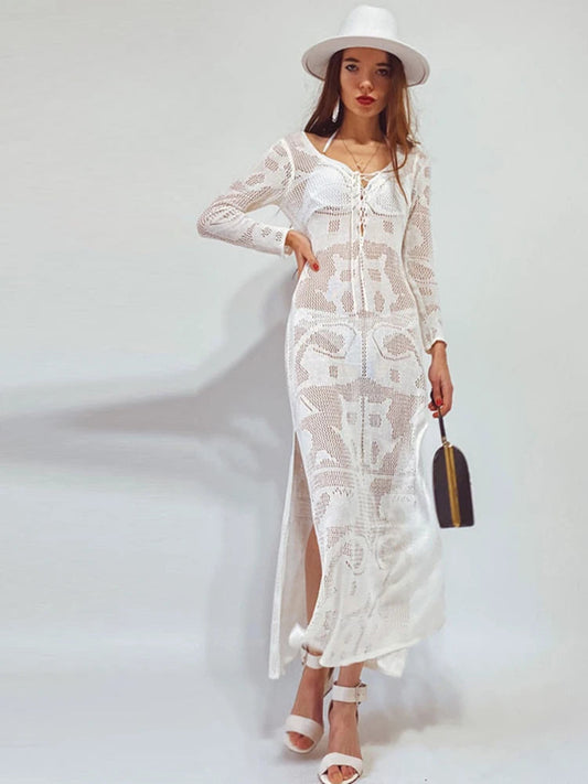 Crochet Rash Mesh Overlay