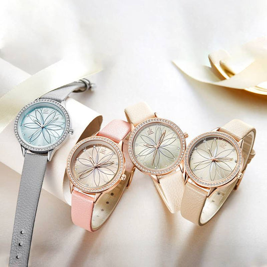 Gleam and Glow Round Watch