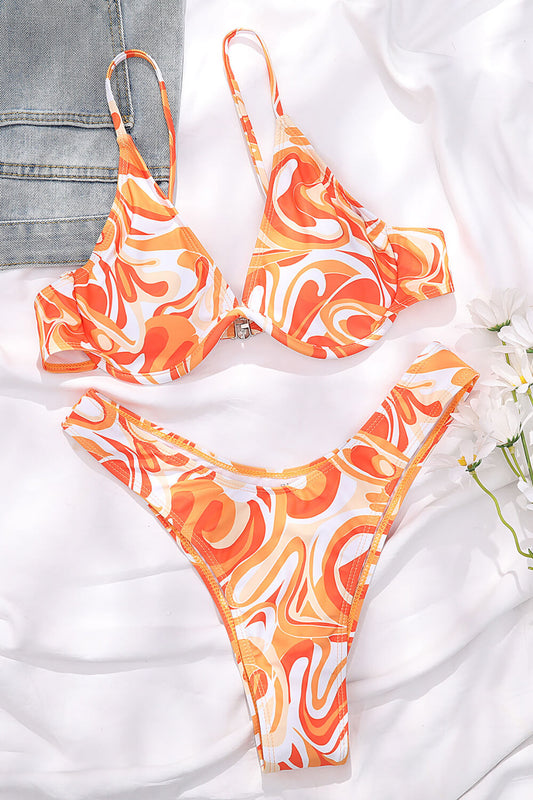 Boho Swimsuit – Crisscross Style
