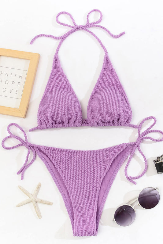 Elegant Cut-Out Bikini – Sun-Kissed