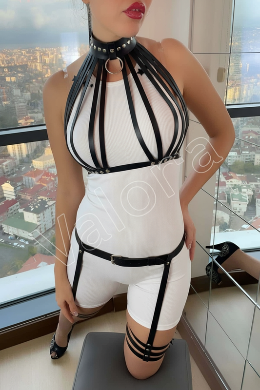 Andromeda Cage Bustier Harness Set