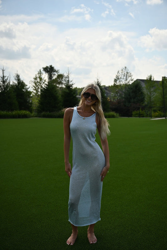 Blue Baddie Dress