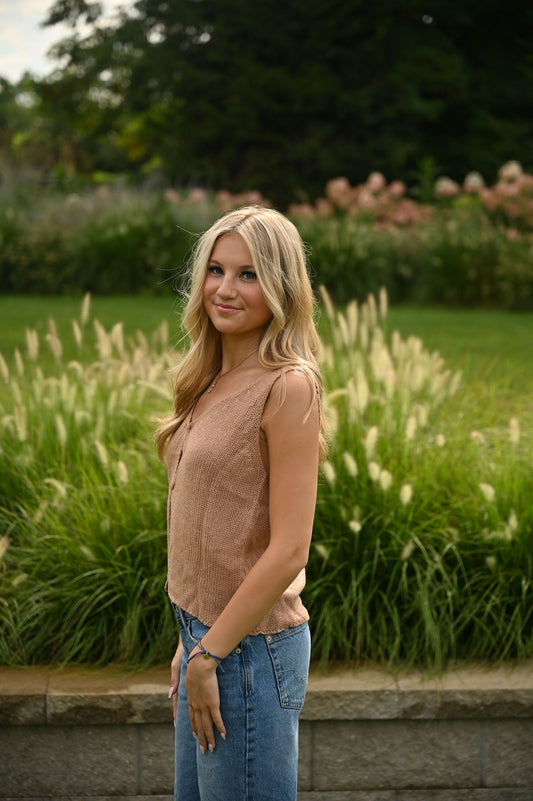 Tiff Cardigan- Khaki