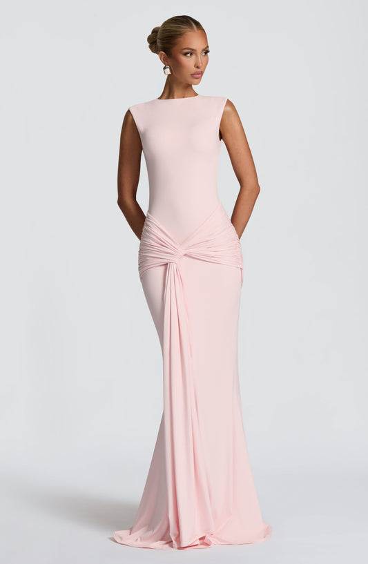 Lorenza Maxi Dress - Blush