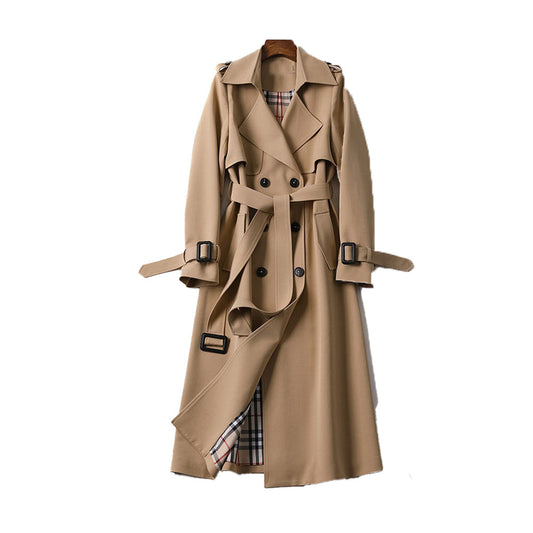 Vivienne Women's Trench Coat | Belted, Double Breasted