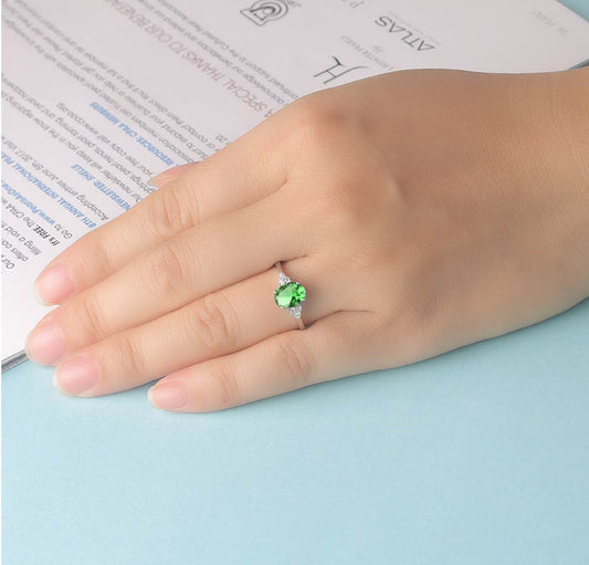 Vintage 925 Sterling Silver Ring with Diaspore Zultanite Gemstone