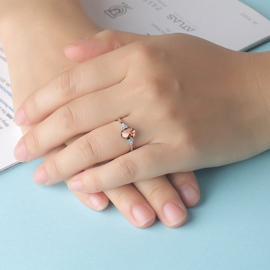 Vintage 925 Sterling Silver Ring with Diaspore Zultanite Gemstone