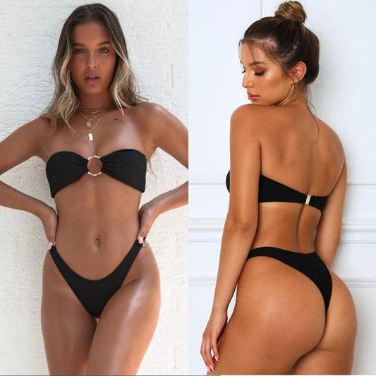 Glam Two-Piece Set – Halter Luxe