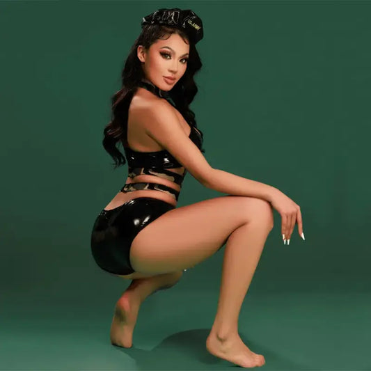 Sexy Military Uniform Cosplay Lingerie