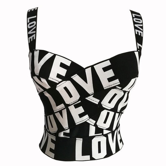 What Is Love Crop Top