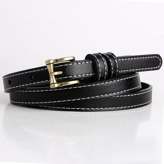 Caption This Cowskin Belt