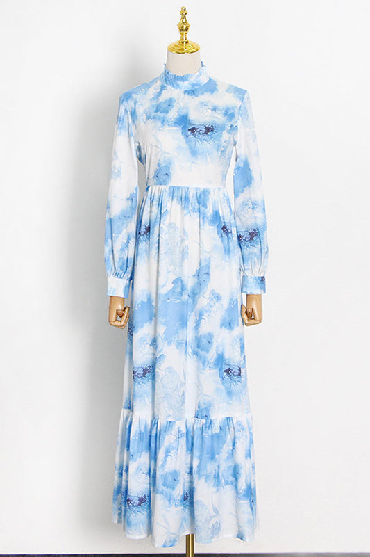 High Waist Elegant Midi Dress