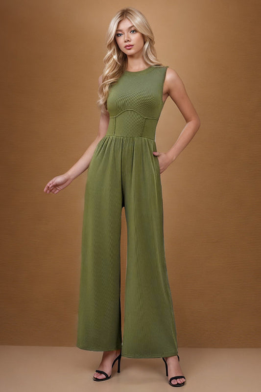 Wide Leg Jumpsuit