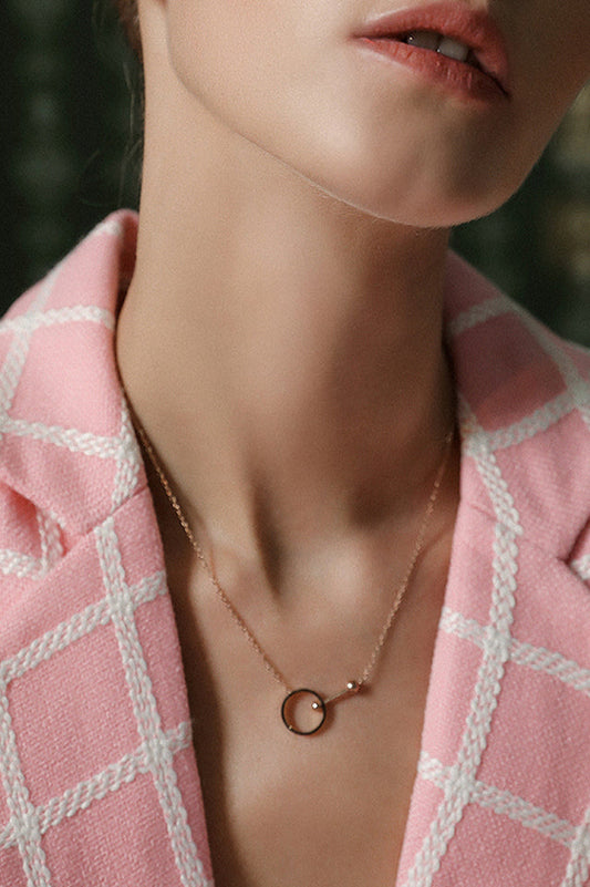 Rose Gold Vintage Necklace