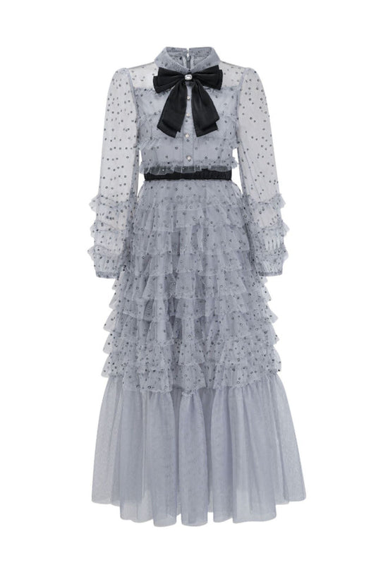 Maddison Polka Dot Maxi Dress