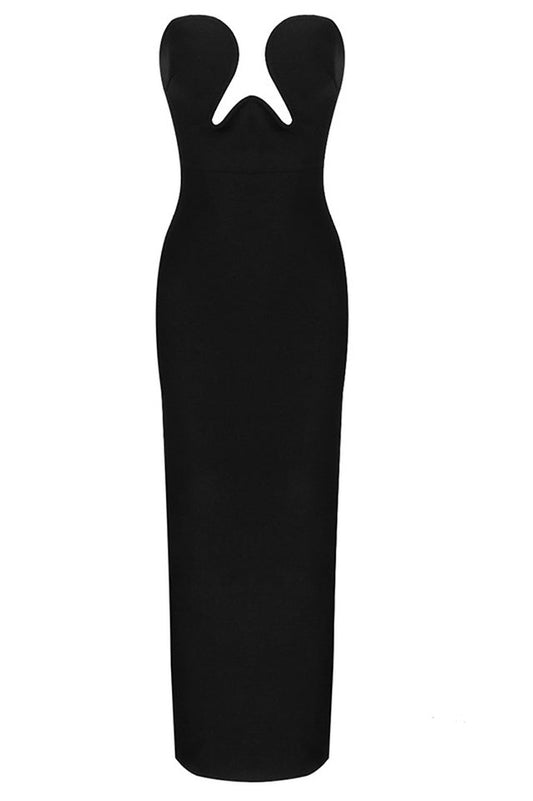 Selin Strapless Bodycon Bandage Dress