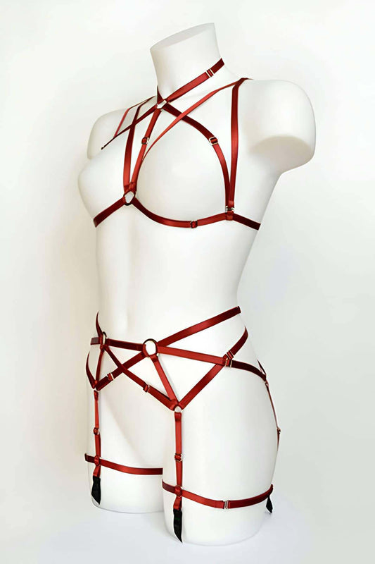 Sexy Lingerie Harness Set