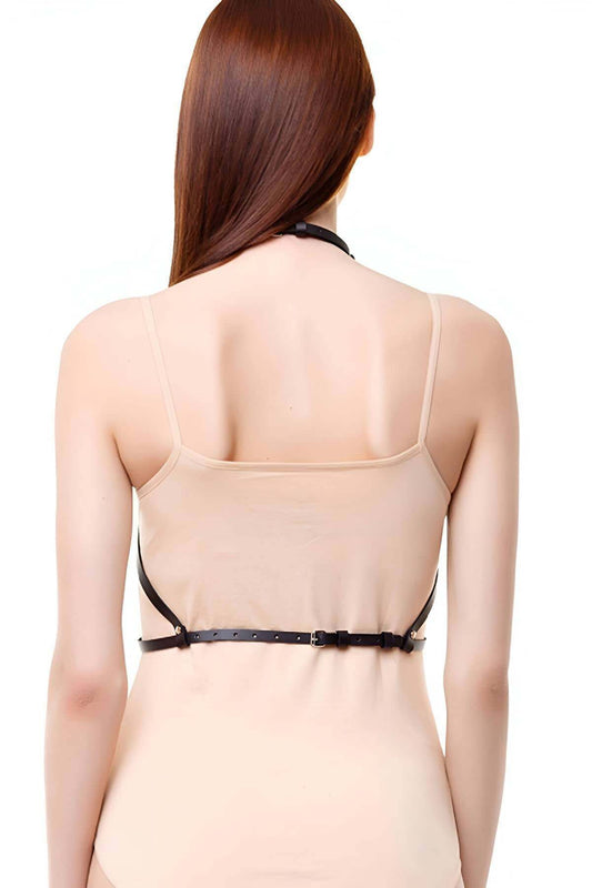 Stylish Leather Accessory for the Chest Area