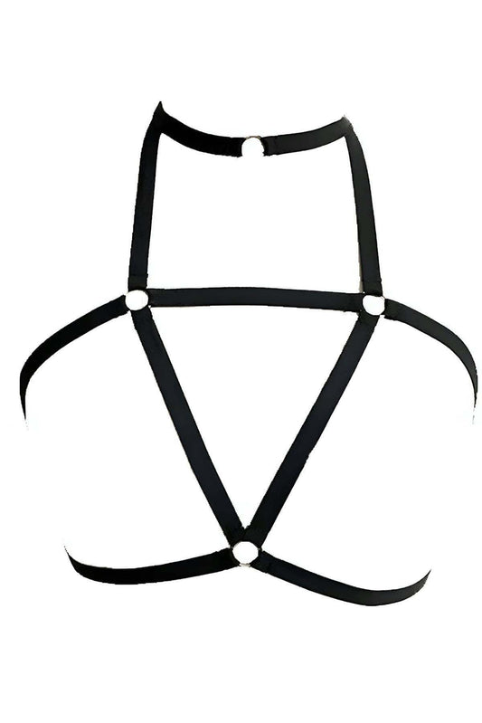 Stylish Harness - leather bra