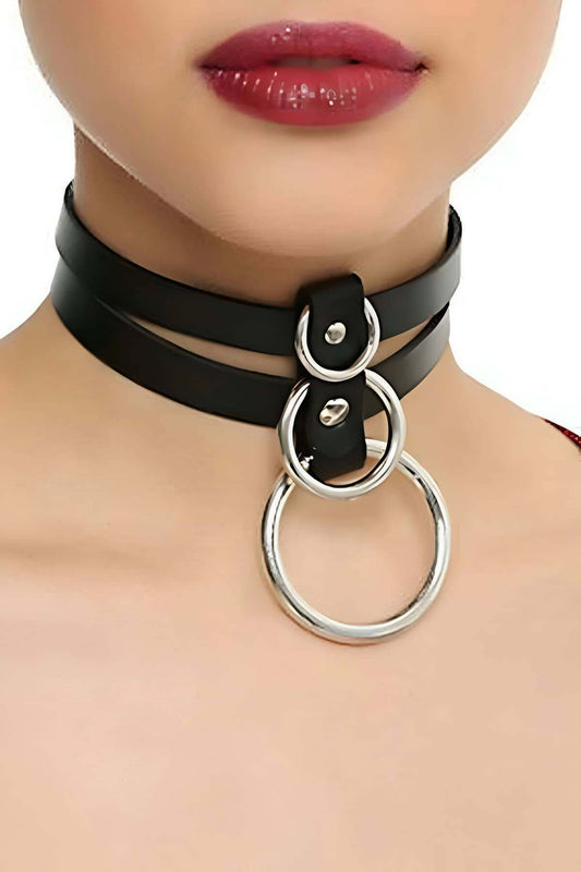 Sexy 3 Ring Fetish Harness