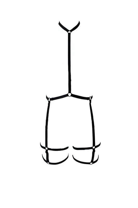 Waist - Neck and Leg Tied Harness Garter